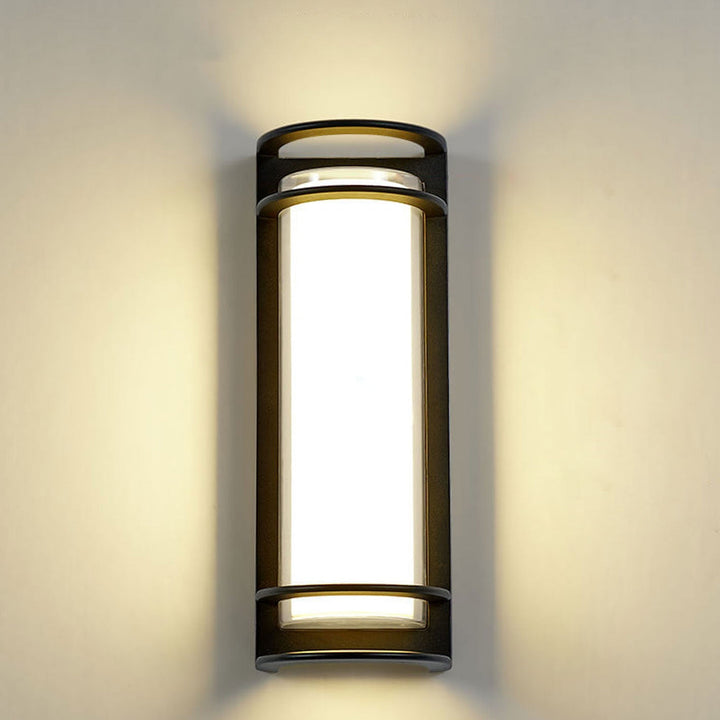 Modern Outdoor Column Waterproof LED Garden Wall Sconce Lamp | Stornfield