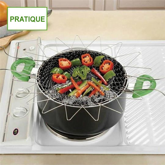 Frying Basket Chef Foldable in Stainless Steel | Stornfield