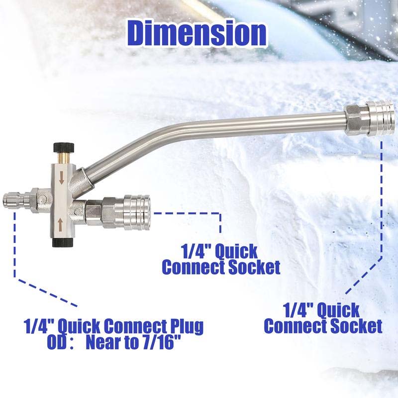Foam Cannon Dual Connector Accessory | Stornfield