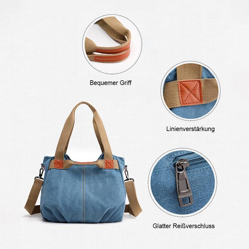 Sailcloth shoulder bag with large capacity | Stornfield