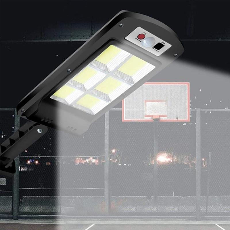 200W Outdoor Solar LED Lamp with Remote Control, Motion and Dusk Sensor | Stornfield