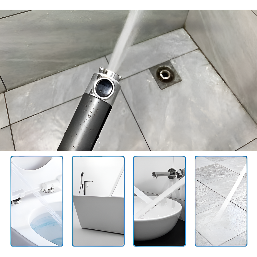HydroPower Showerhead – High-pressure showerhead with 3 modes and massage brush | Stornfield