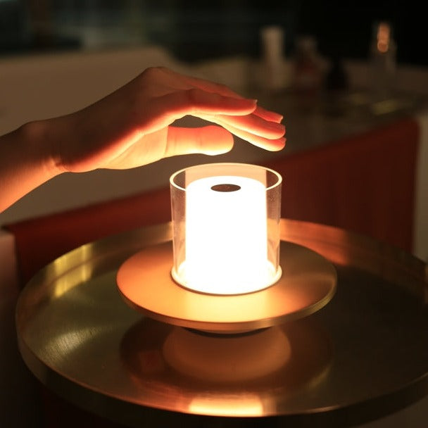 Glass Candle Table Lamp | Stornfield