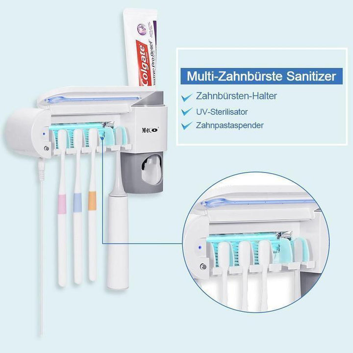 2-in-1 Disinfection Toothbrush Holder | Stornfield