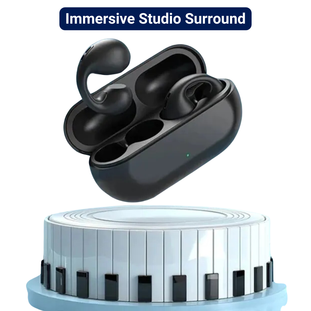 SoundStride | Bone Conduction Headphones – Open-Ear Safety – Sweat-Resistant & Wireless – For Running and Gym Stornfield