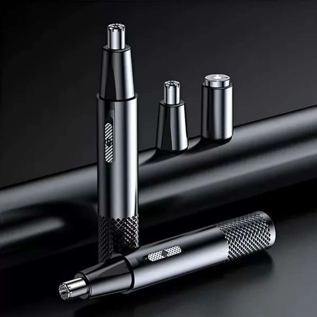 Rechargeable Nose Hair Trimmer - Cordless and Portable - Safe Blades - Trims Nose and Ear Hair - Easy to Clean - For Men and Women Stornfield