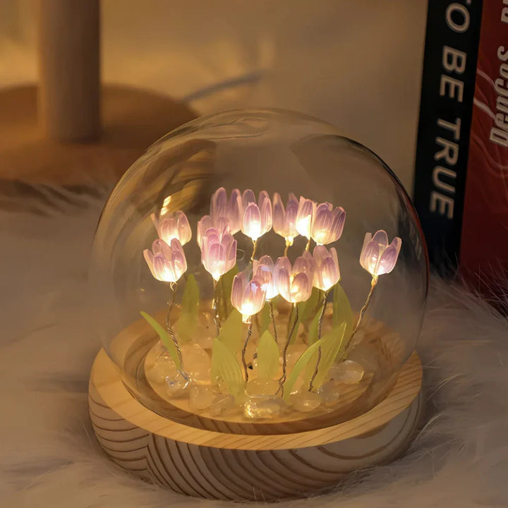 Glass Dome Tulip Light | Stornfield