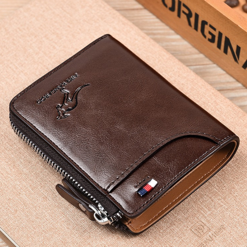 Stornfield | WalletPro – Men’s Genuine Leather RFID Anti-Theft Wallet