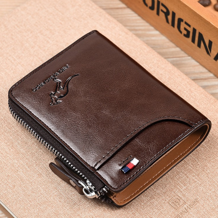 Stornfield | WalletPro – Men’s Genuine Leather RFID Anti-Theft Wallet