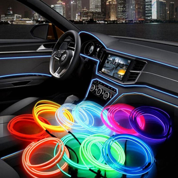 Stornfield | Car Interior Lighting LED Strip Flexible Neon Light