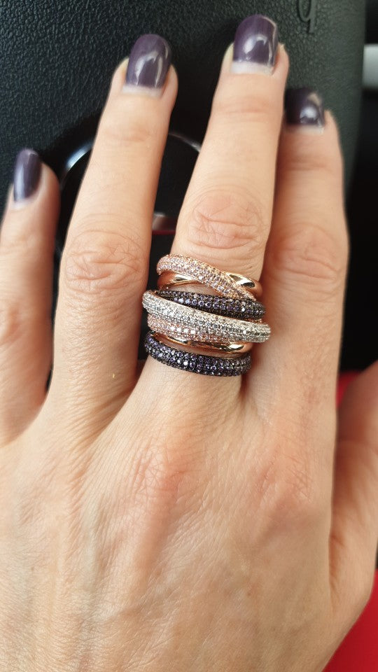 Stornfield | Monaco Design Luxury Statement Stackable Ring For Women