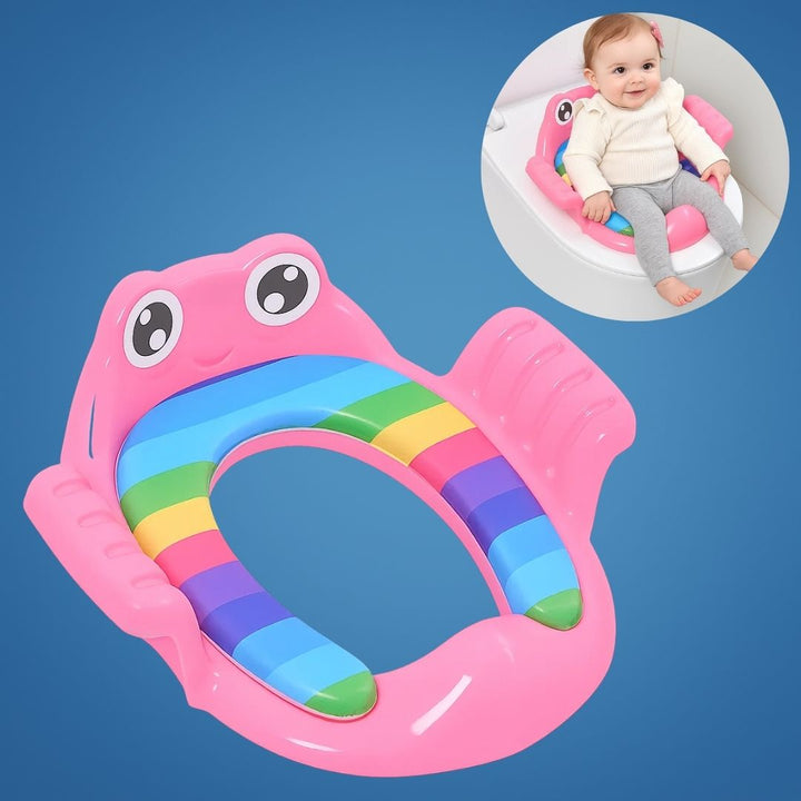 TrainEase | Portable Potty Seat – Secure Non-Slip Design – Easy-Clean Plastic – Compact Travel Solution for Toddler Potty Training Stornfield