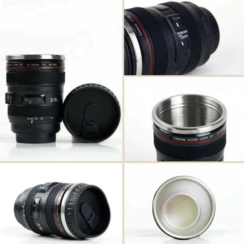 Creative Camera Lens Coffee Tea Mug 300 ML Stornfield
