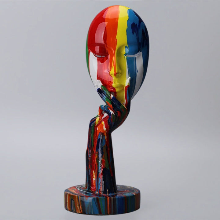 Abstract Face Art Sculpture | Stornfield