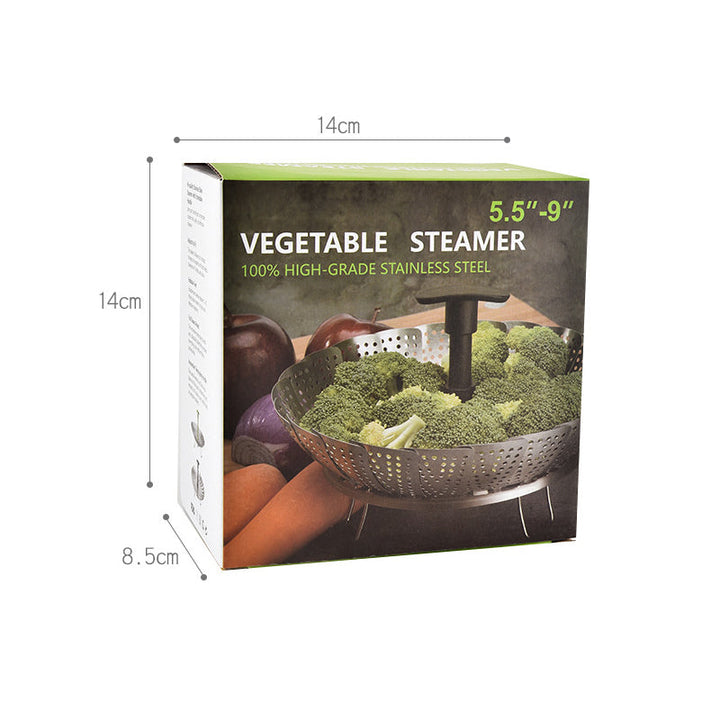 Flower-shaped Steel Folding Steamer | Stornfield