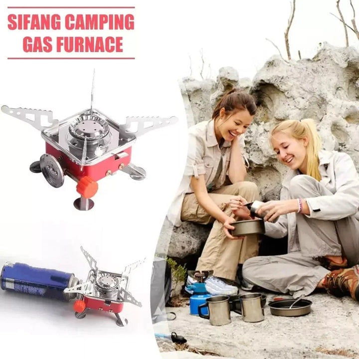 Portable Gas Mini Stove with Stornfield Gas Cartridge