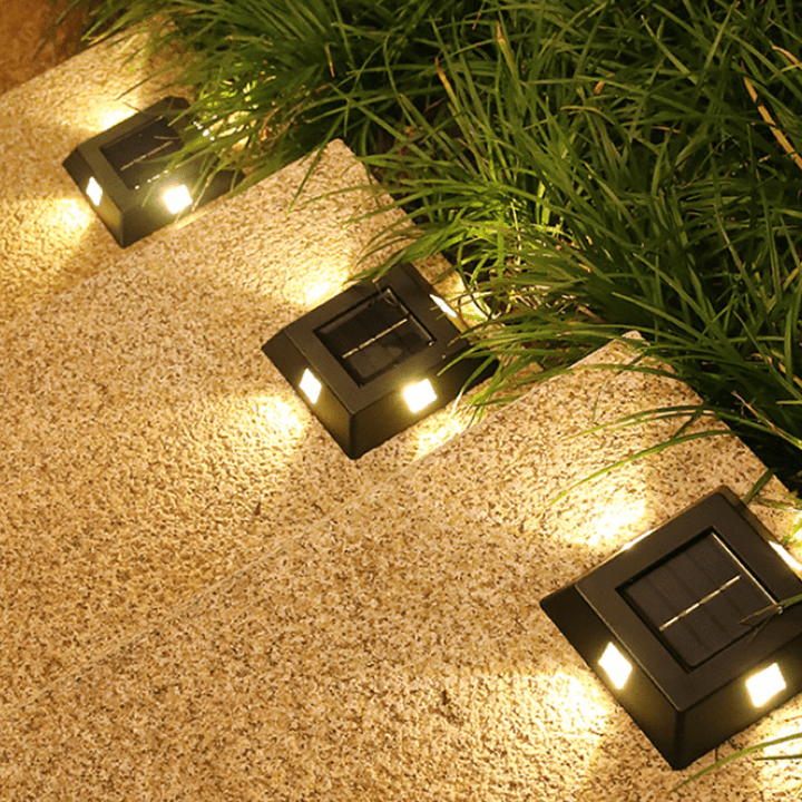 Outdoor Solar Wall Mount Path Lamp | Stornfield
