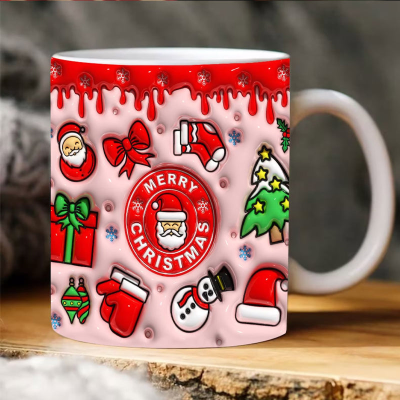 3D Inflatable Christmas Cup Wrap | Stornfield
