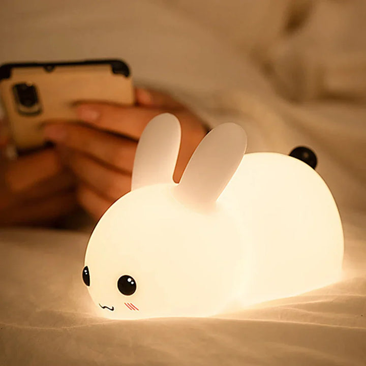 Cute Rabbit Night Light - BunnyGlow | Stornfield