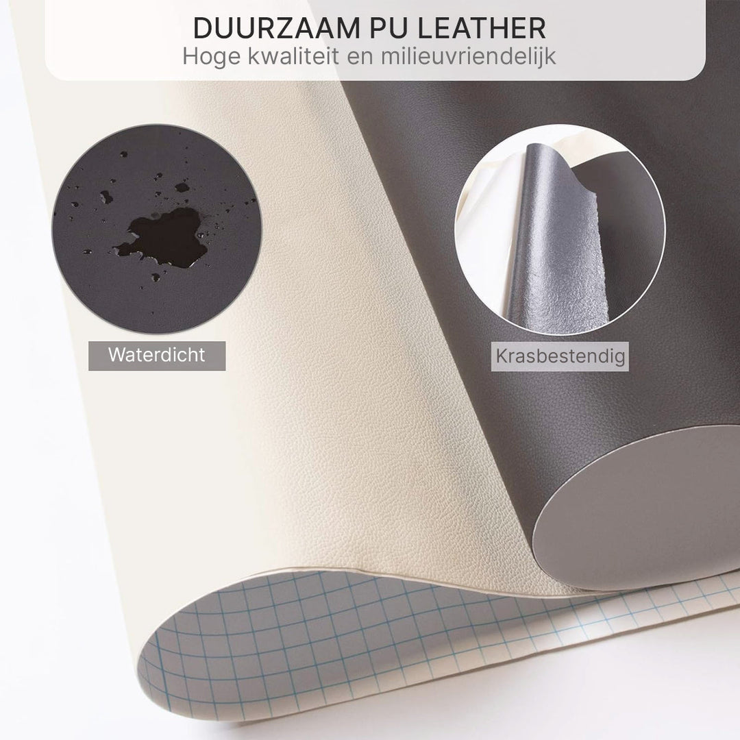 ReviLeer Self-Adhesive PU Leather Patch – Waterproof Repair Patch for Furniture | Stornfield