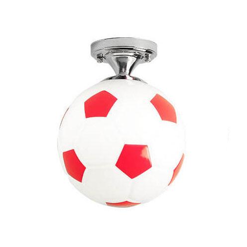 Stornfield | SportLume Creative Ceiling Light | Basketball & Football Design | Semi-Flush Mount | Glass Lamp