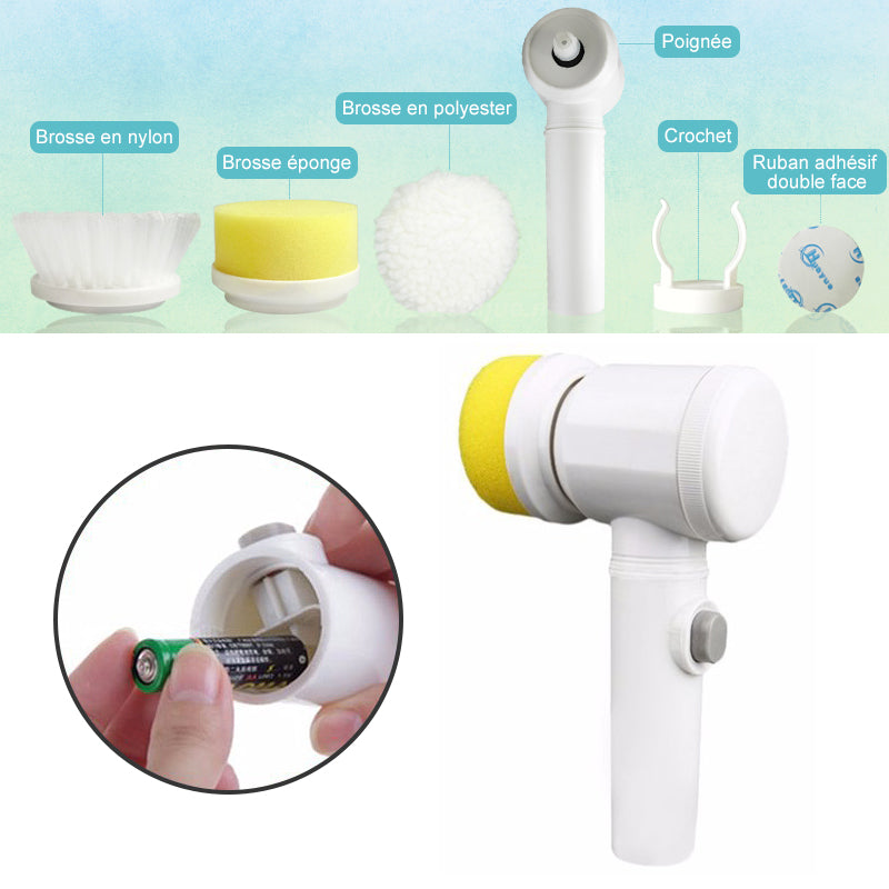 Multifunctional Electric Cleaning Brush | Stornfield