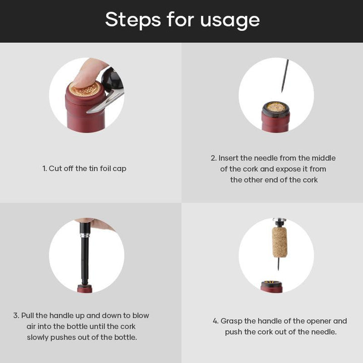 Air pump wine opener | Stornfield