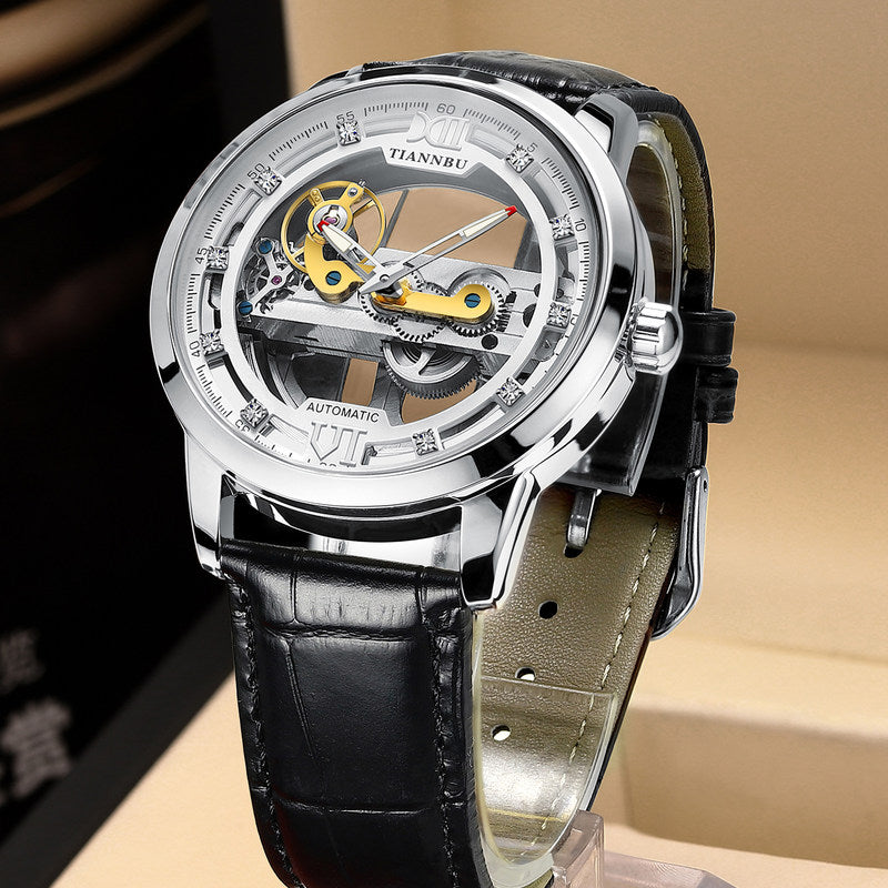 Stornfield | Skeleton Tourbillon Ultra Thin Automatic Mechanical Watch