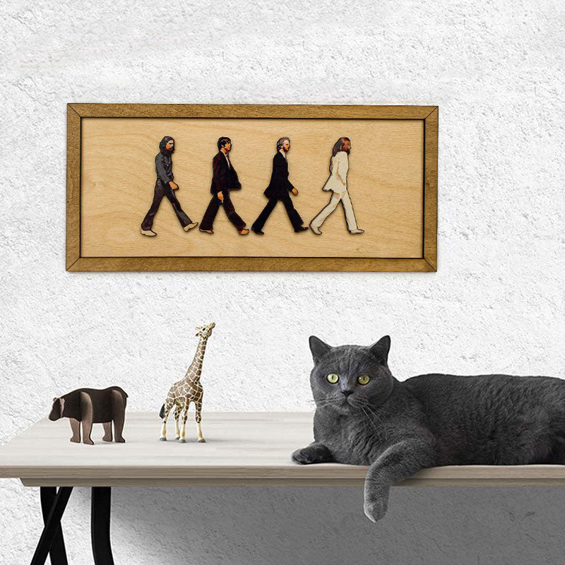 Stornfield | The Beatles framed Abbey Road portrait