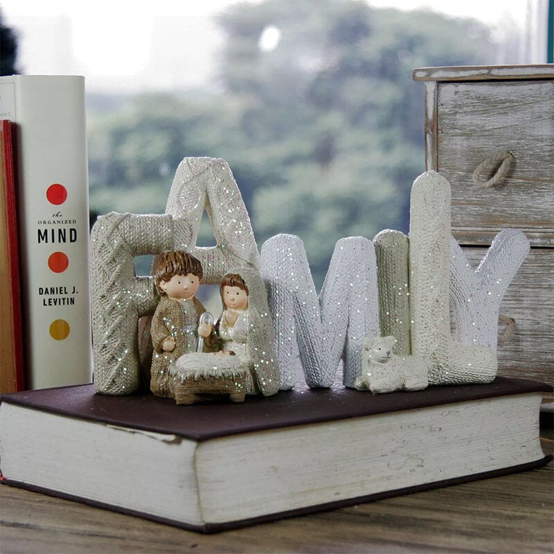 Handcrafts Family Nativity Statue | Stornfield