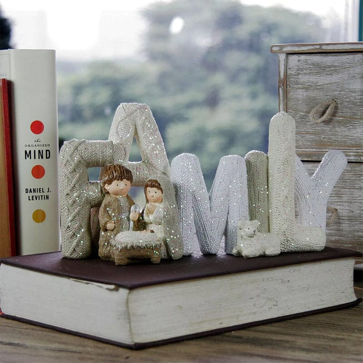 Handcrafts Family Nativity Statue | Stornfield