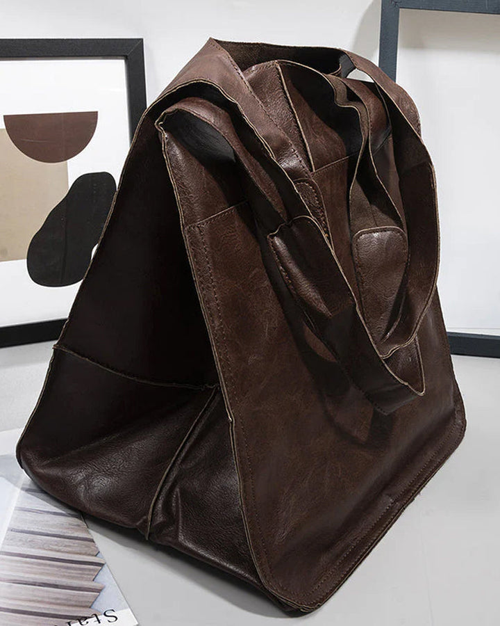 Stornfield | Sac en cuir chic et durable avec grande capacité - Élégant, sac à main pour femmes polyvalent