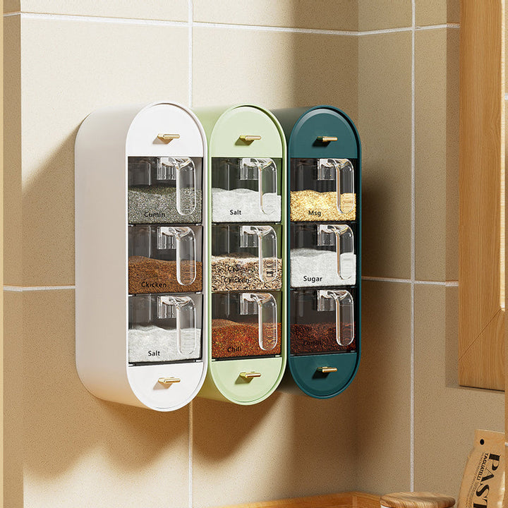 Space-saving spice jar for wall mounting | Stornfield