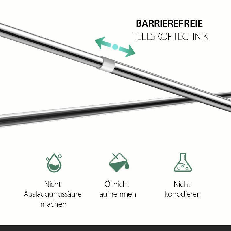 Stornfield | Telescopic Clothing Rod made of Stainless Steel