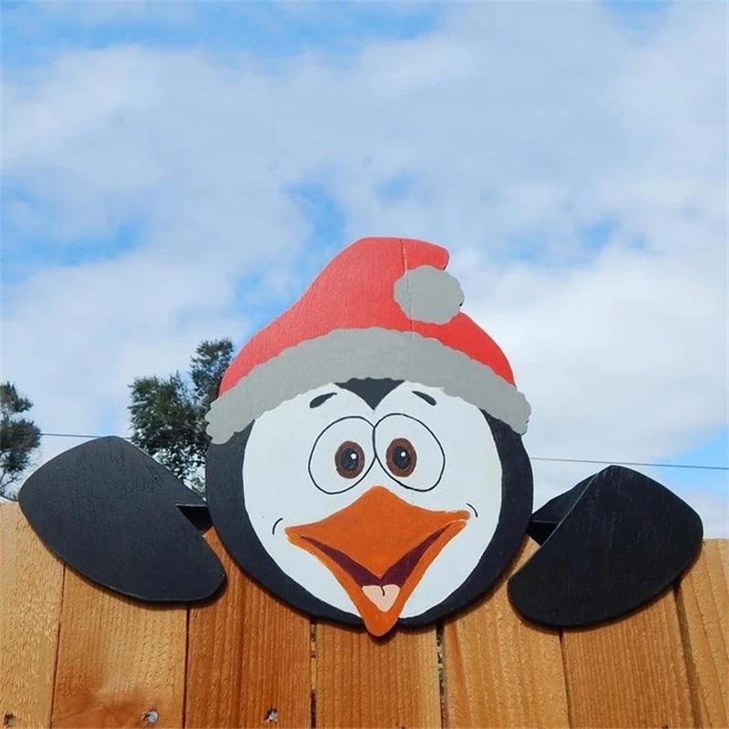 Christmas Themed Fence Decoration | Stornfield