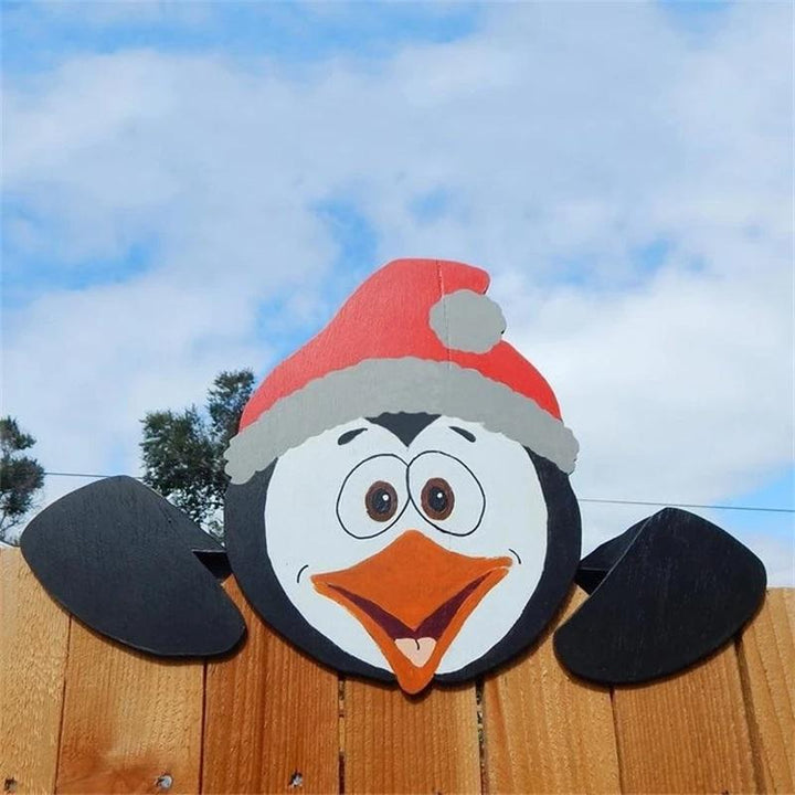 Christmas Themed Fence Decoration | Stornfield