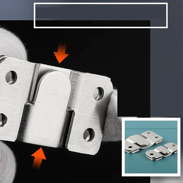 Stainless Steel Interlock Hang Buckle | Stornfield