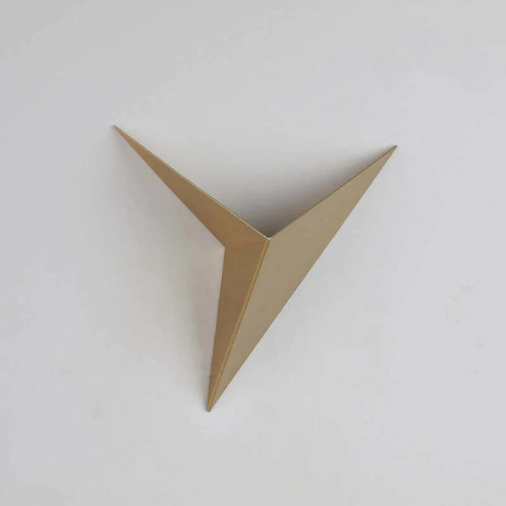 Minimalistic Triangular LED Wall Lamp | Modern Design in Stornfieldack/White | Perfect for Living Room and Bathroom | Stornfield