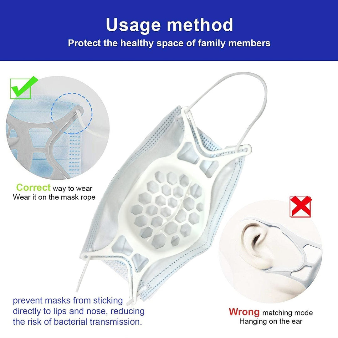 7th Generation 3D Silicone Softer Face Mask Bracket-Prevent Glasses From Fogging | Stornfield