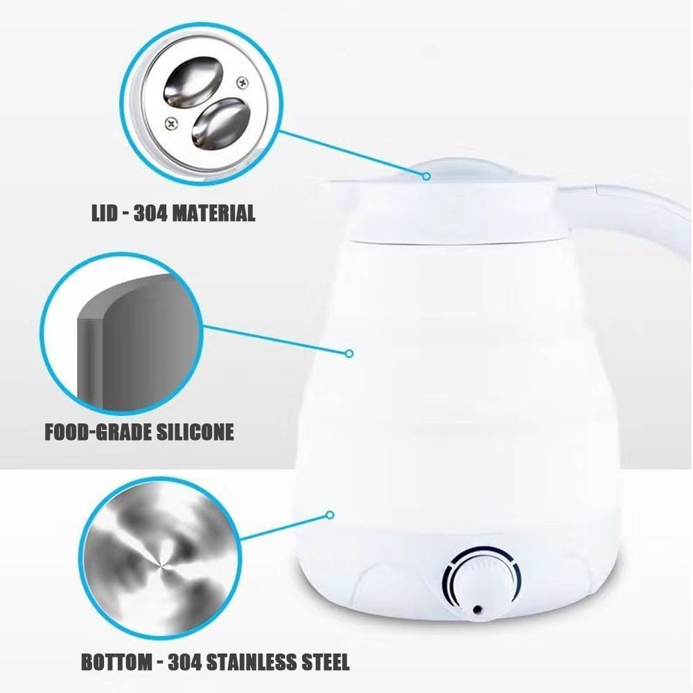 Portable Electric Kettle With Universal Plug | Stornfield