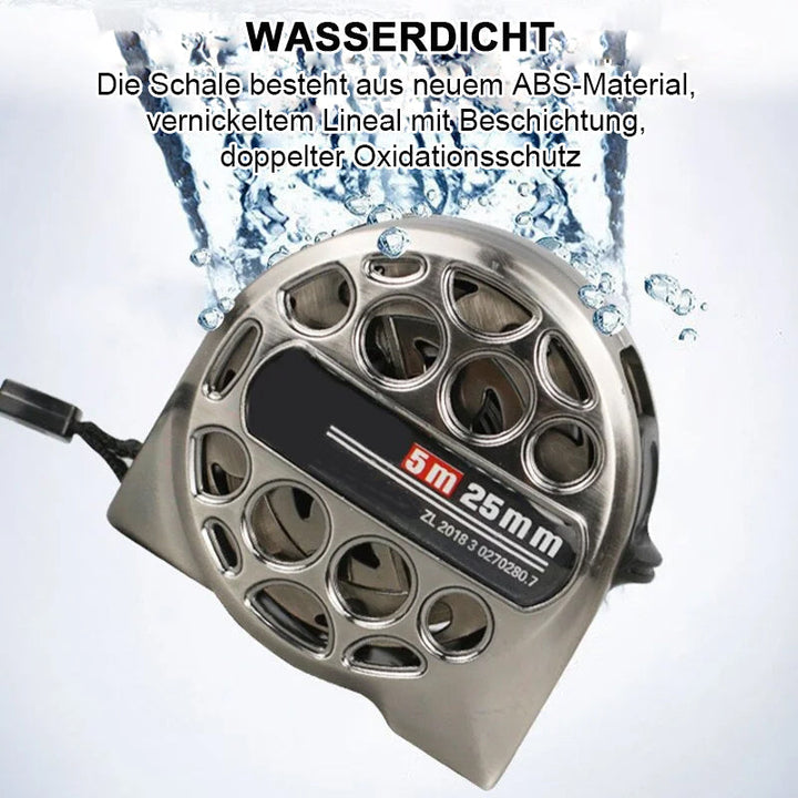 Stainless steel telescopic tape measure with corrosion protection | Stornfield