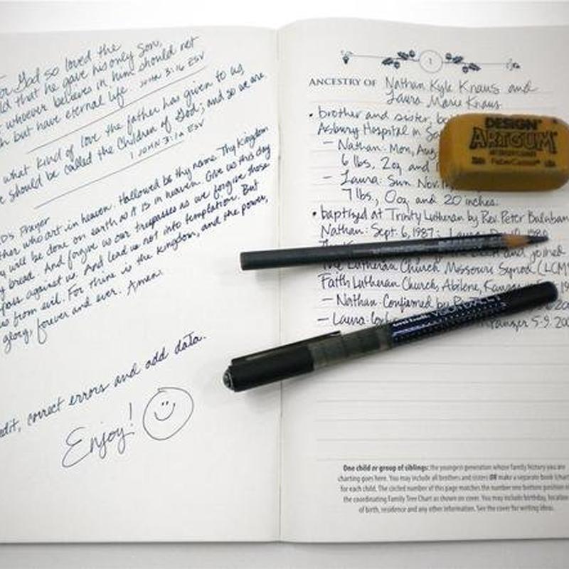 Family Tree Notebook - Memories Of Ancestors | Stornfield