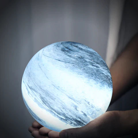 Glass Moon Lamp Stornfield