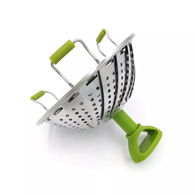 Flower-shaped Steel Folding Steamer | Stornfield