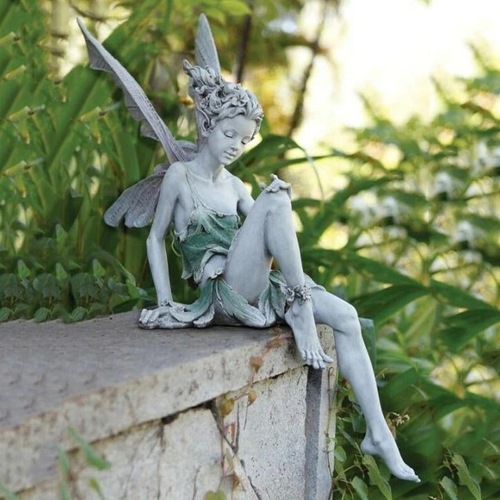 Stornfield | Sitting Fairy Garden Statue