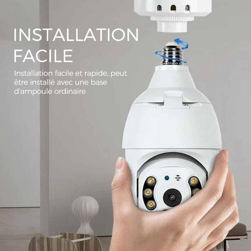 Wireless Bulb Security Camera | Stornfield
