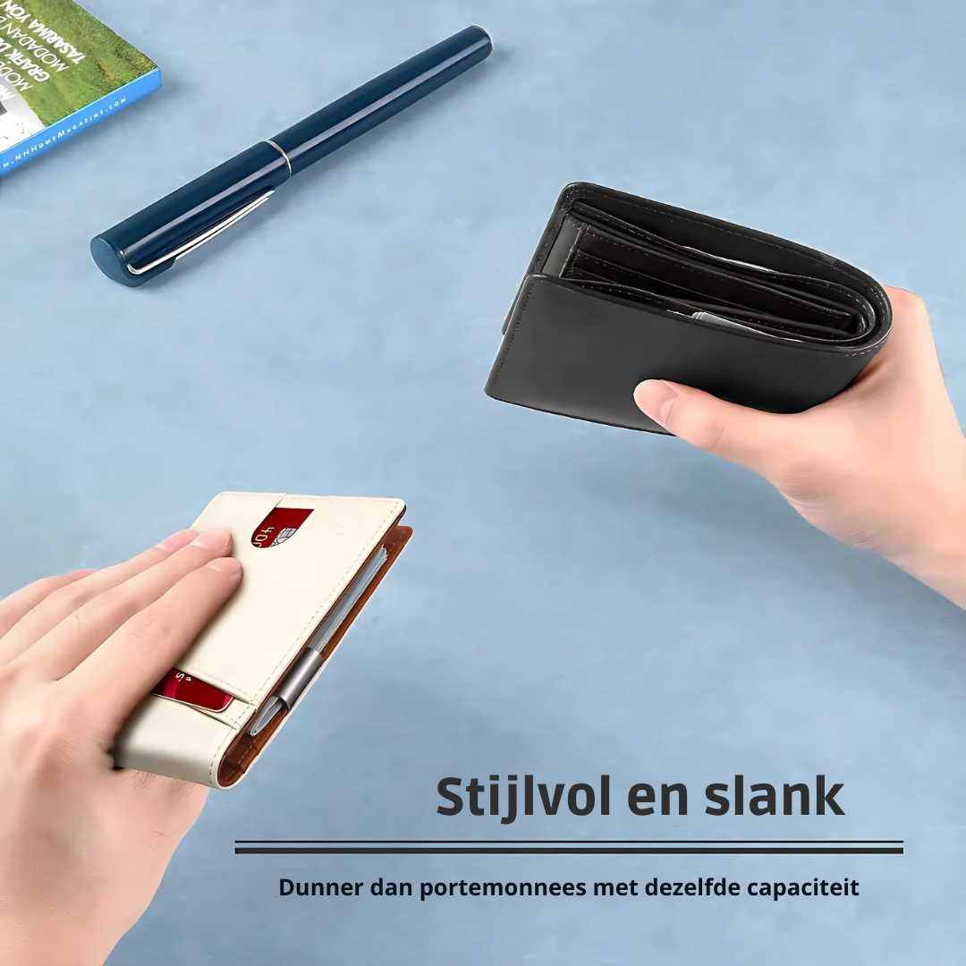 Stornfield | SafeSlim RFID Leather Men's Wallet – Compact, Thin & Safe
