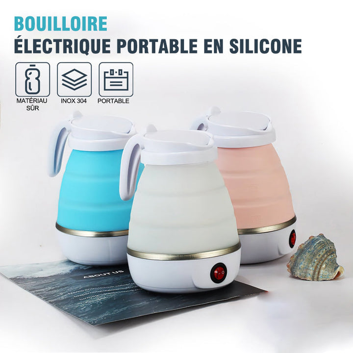 Portable silica gel travel pitcher with universal plug | Stornfield
