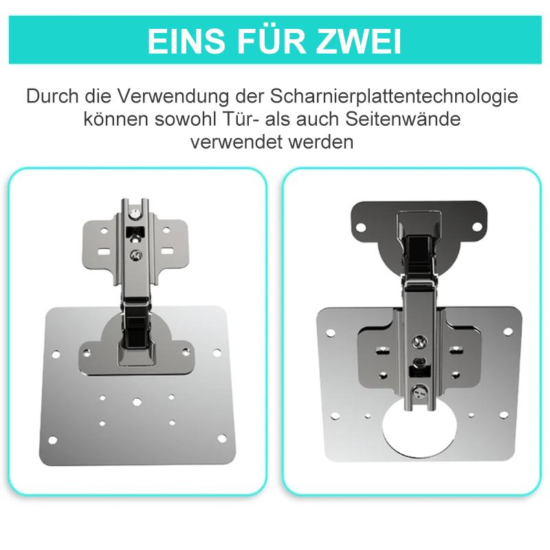 Repair piece for side hinge plate | Stornfield