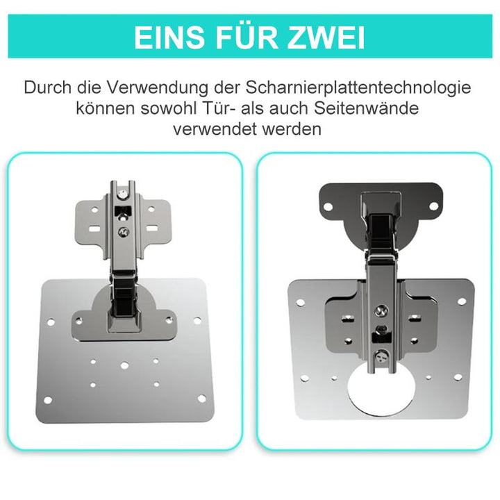 Repair piece for side hinge plate | Stornfield